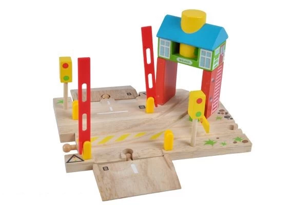 BigJigs BJT226 Rail & Road Seinhuisje 4 BigJigs BJT226 Rail & Road Seinhuisje - Afbeelding 2