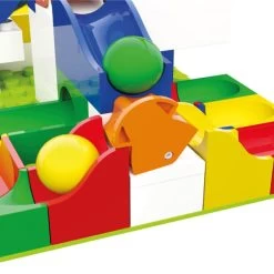 Hubelino Knikkerbaan Uitbreidingset Wissel 43-delig -Speelwereld Verkoop hubelino 420497 uitbreiding wissel knikkerbaan 4