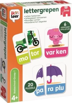 Jumbo 19569 Ik Leer Lettergrepen -Speelwereld Verkoop jumbo 19549 ik leer lettergrepen educatief spel