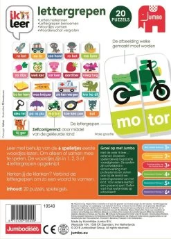 Jumbo 19569 Ik Leer Lettergrepen -Speelwereld Verkoop jumbo 19549 ik leer lettergrepen educatief spel 5