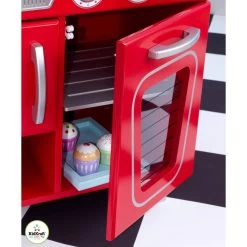 Kidkraft Keuken Vintage Rood -Speelwereld Verkoop keuken vintage rood kidkraft 53173 2