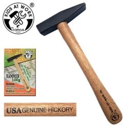 Kids At Work Kinderhamer Bankhamer 100 Gr Kindergereedschap -Speelwereld Verkoop kids at work hamer bankhamer 100 gram hickory steel kindergereedschap 1 1