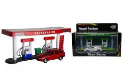 Kidsglobe Tankstation + Volvo V70 7 Kidsglobe Tankstation + Volvo V70 -Speelwereld Verkoop kidsglobe 571955 tankstation