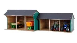 Kidsglobe Tractorloods Machineloods 2 Voertuigen -Speelwereld Verkoop kidsglobe 610193 tractorloods groot 2