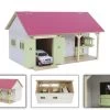 Kidsglobe Paardenstal Met 2 Boxen En Berging Rose/Wit