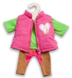 Paardrijd Outfit 3-delig Mt. 28 – 35 Cm. -Speelwereld Verkoop kledingset pop pardrijden heless 1500 2500 1