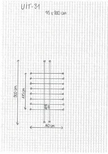 Klimnet 200 X 75 Cm. (PP-touwenset) 6 Klimnet 200 X 75 Cm. (PP-touwenset) - Afbeelding 4