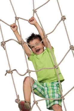 Klimnet 200 X 125 Cm. (PP-touwenset) 12 Klimnet 200 X 125 Cm. (PP-touwenset) -Speelwereld Verkoop klimnet pp 2 scaled 1