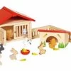 Konijnenren – Accessoireset Poppenhuis -Speelwereld Verkoop konijnenren poppenhuis goki 51736
