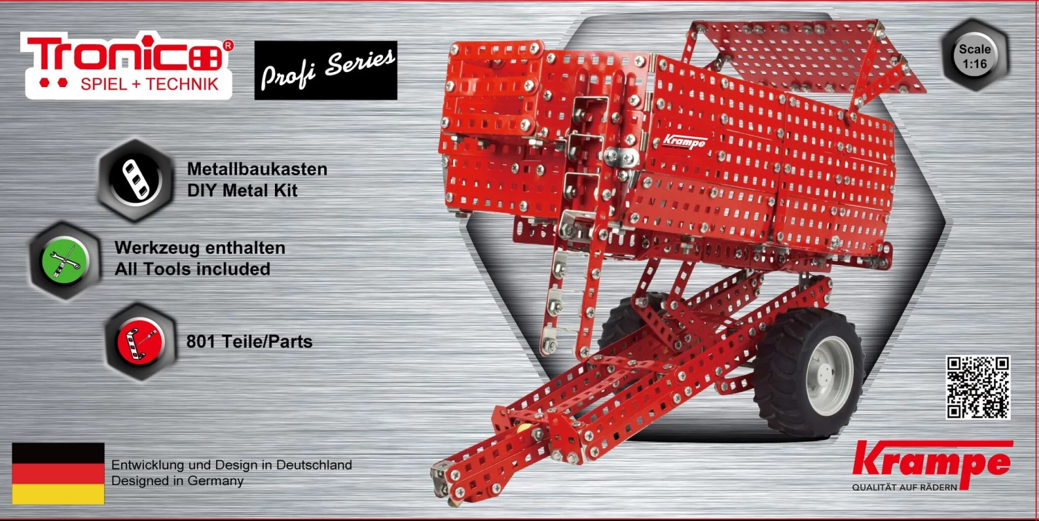 Tronico Profi Kipper Aanhanger Krampe Big Body E460 3 Tronico Profi Kipper Aanhanger Krampe Big Body E460