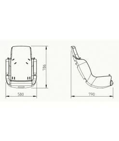 Kuipschommel Special Needs Met Kettingset -Speelwereld Verkoop kuipschommel special needs net harnas en touwenset 1