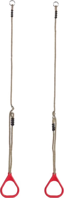 Turnringen Kunststof (PP-touwenset) Rood -Speelwereld Verkoop kunststof turnringen 2