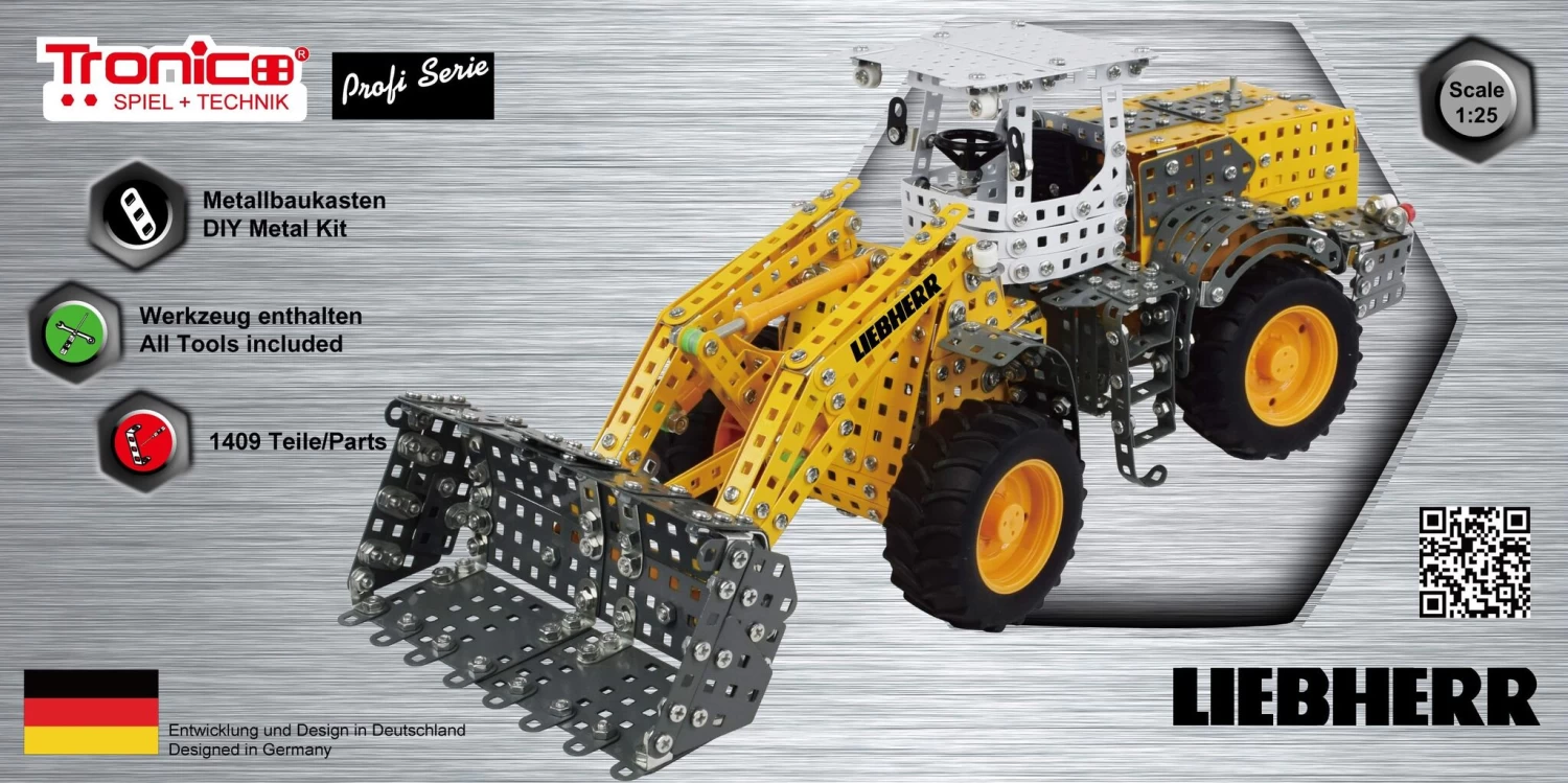 Tronico Profi Loader Liebherr – 1 : 25 4 Tronico Profi Loader Liebherr – 1 : 25 - Afbeelding 2