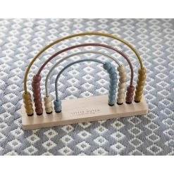 Little Dutch LD4700 Houten Regenboog Telraam LittleDutch -Speelwereld Verkoop little dutch ld4700 regenboog telraam littledutch houten speelgoed 1