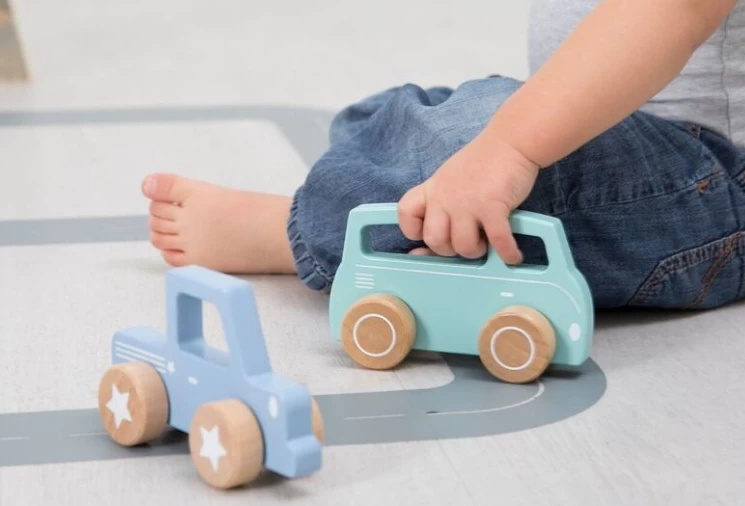 Little Dutch LD 4379 Pickup Blauw 6 Little Dutch LD 4379 Pickup Blauw - Afbeelding 4