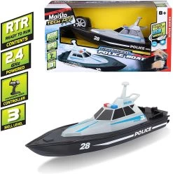 MAISTO TECH RC SPEED BOAT POLICE Radiografische Politieboot
