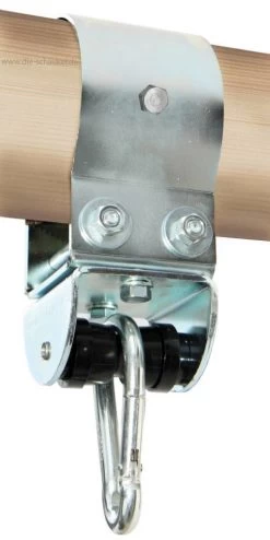 Schommelhaak Marathon Rondhout 12cm