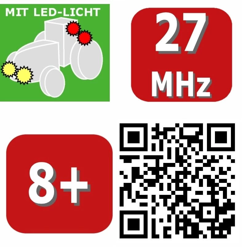 Tronico Junior Radiografisch Bestuurbare Massey Ferguson MF5430 – 1 : 24 8 Tronico Junior Radiografisch Bestuurbare Massey Ferguson MF5430 – 1 : 24 - Afbeelding 6