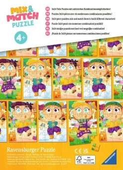 Kinder-Puzzel Mix & Match Bonte Kleren – Ravensburger -Speelwereld Verkoop mixmatch puzzle bonte kleren ravensburger 1