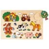 Noppenpuzzel Boerderij -Speelwereld Verkoop noppenpuzzel boerderij goki 57632