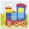 Noppenpuzzel Trein 5-stukjes Goki -Speelwereld Verkoop noppenpuzzel trein goki 57551