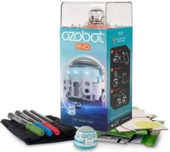 Ozobot Evo Crystal White – STEM De Sociale Smart Robot -Speelwereld Verkoop ozobot evo crystal white 2 1