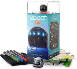 Ozobot Evo Titanium Black – STEM De Sociale Smart Robot -Speelwereld Verkoop ozobot evo titanium black 1 1