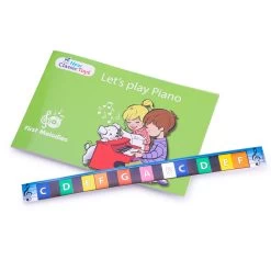 New Classic Toys® Piano Rood 18-toetsen Kinderpiano -Speelwereld Verkoop piano 18 toetsen 10155 pianoleerboek