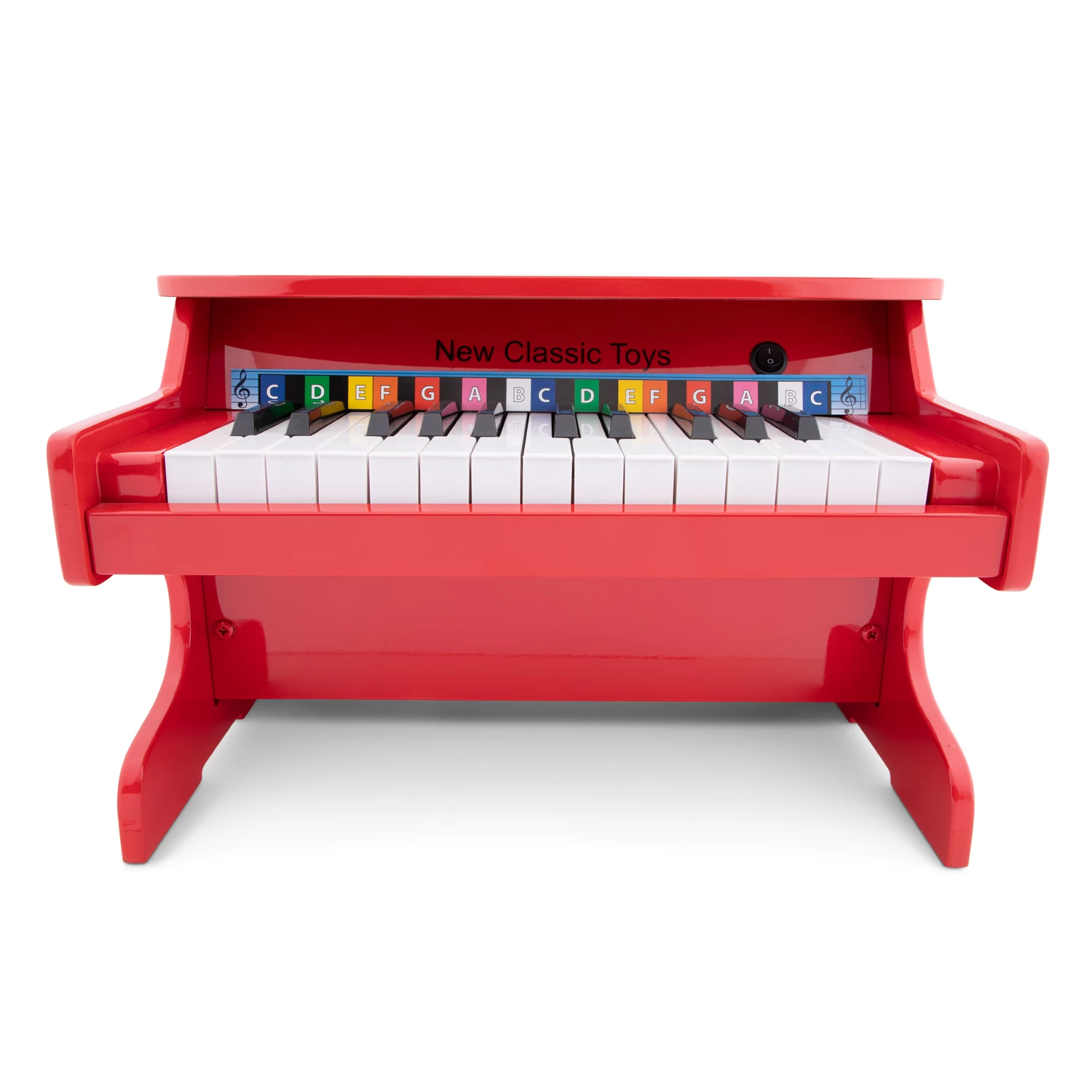New Classic Toys® Piano Rood Electronisch 25-toetsen Kinderpiano 6 New Classic Toys® Piano Rood Electronisch 25-toetsen Kinderpiano - Afbeelding 4