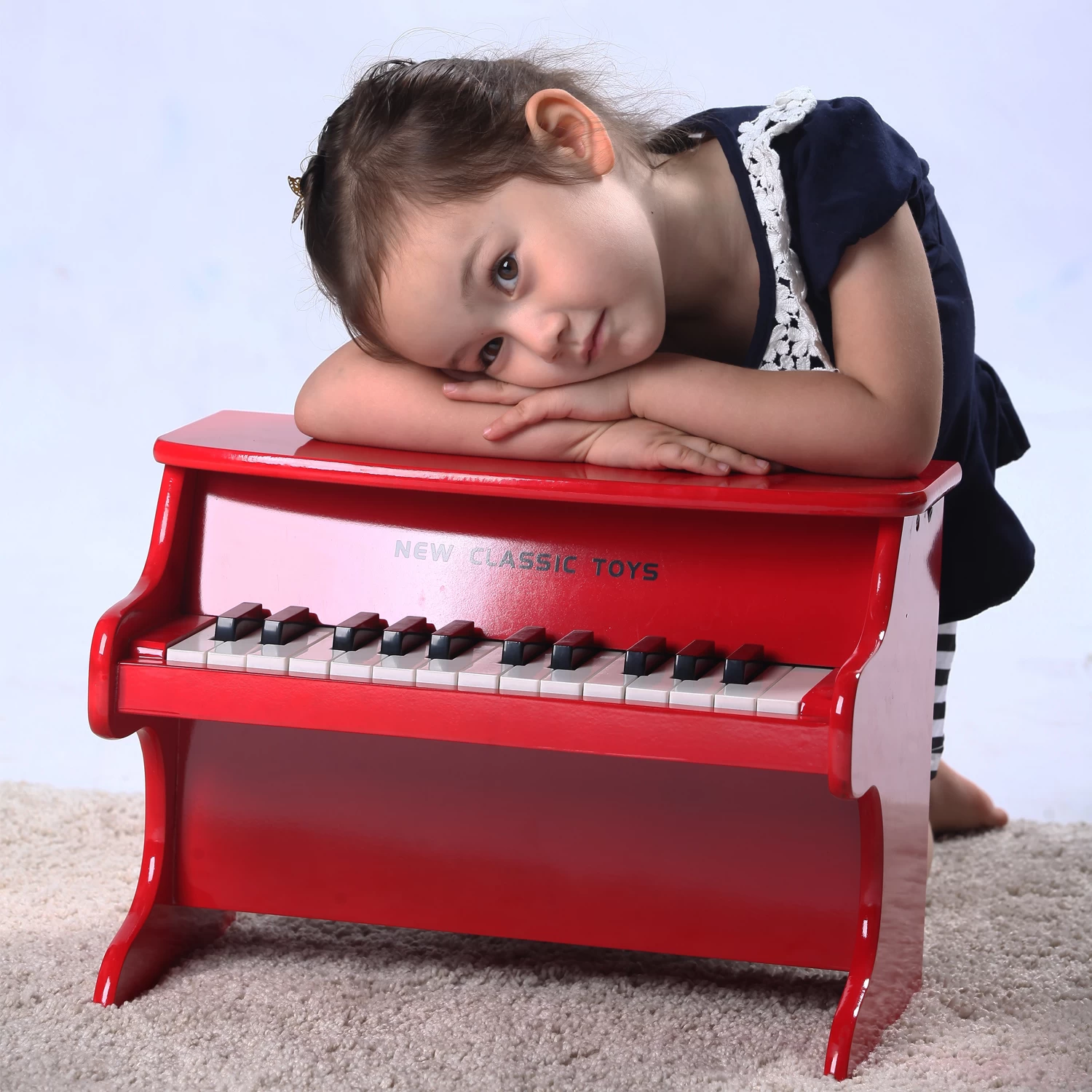 New Classic Toys® Piano Rood Electronisch 25-toetsen Kinderpiano 7 New Classic Toys® Piano Rood Electronisch 25-toetsen Kinderpiano - Afbeelding 5