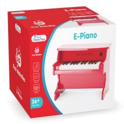 New Classic Toys® Piano Rood Electronisch 25-toetsen Kinderpiano 13 New Classic Toys® Piano Rood Electronisch 25-toetsen Kinderpiano -Speelwereld Verkoop piano kinderpiano rood electronisch 10160 25 toetsen 3