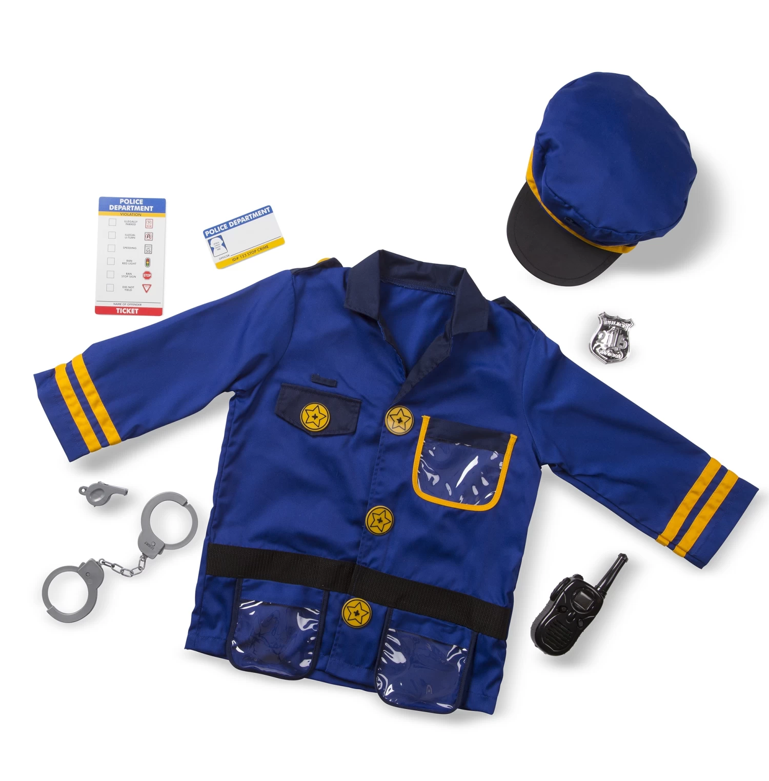 Melissa & Doug Politiepak Verkleedkleren Politie Melissa&Doug 7 Melissa & Doug Politiepak Verkleedkleren Politie Melissa&Doug - Afbeelding 5
