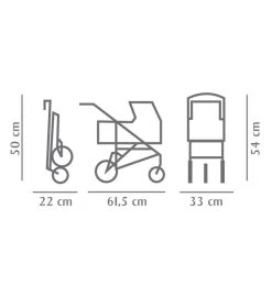 3-wielige Poppenbuggy Gotz Happy Flower -Speelwereld Verkoop poppenbuggy happy flower gorz 3402380 1