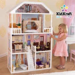 Poppenhuis / Barbiehuis Savannah -Speelwereld Verkoop poppenhuis barbiehuis kidkraft 65023 savannah 6