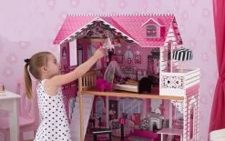 Poppenhuis Barbiehuis Amelia 14 Poppenhuis Barbiehuis Amelia -Speelwereld Verkoop poppenhuis barbiehuis kidkraft 65093 amelia 4