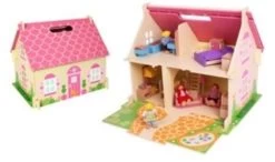 Poppenhuis Blossom Cottage -Speelwereld Verkoop poppenhuis blossom cottage bigjigs jt123 1