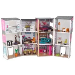 Uitgelichte producten -Speelwereld Verkoop poppenhuis kidkraft 65883 modern deluxe herenhuis 1