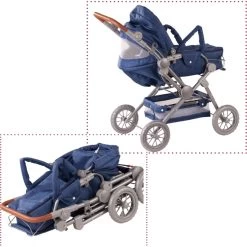 Poppenwagen Gotz Denim -Speelwereld Verkoop poppenwagen gotz denim 2