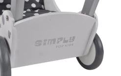 Poppenwagen Simply For Kids Stippen Wit -Speelwereld Verkoop poppenwagen simply for kids stippen wit 3