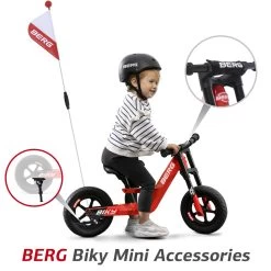 BERG Biky Mini Red Loopfiets 10 ” Inch EVA Banden -Speelwereld Verkoop preview 8715839077742 08 BERG Biky MiniRed Accessoires