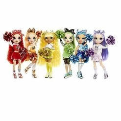 Rainbow High Cheerleader Modepop Jade Hunter 11 Rainbow High Cheerleader Modepop Jade Hunter -Speelwereld Verkoop rainbow high fashion cheer doll