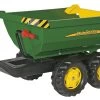 RollyToys Halfpipe Trailer JohnDeere Aanhanger Aanhangwagen -Speelwereld Verkoop rollyhalfpipe trailer john deere rollytoys a122165