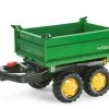 RollyToys Mega Trailer John Deere 3-zijdige Kipper Aanhanger -Speelwereld Verkoop rollymega trailer rollytoys 122004