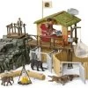 Jungle Onderzoeksbasiskamp – Schleich 42350 -Speelwereld Verkoop schleich 42350 croco jungle onderzoeks basiskamp