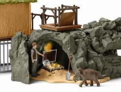 Jungle Onderzoeksbasiskamp – Schleich 42350 -Speelwereld Verkoop schleich 42350 croco jungle onderzoeks basiskamp 3