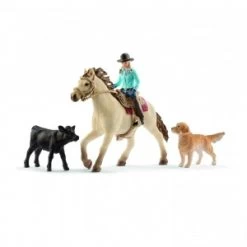 Schleich 42419 Western Boerderij Farm World -Speelwereld Verkoop schleich 42419 western rijden 1