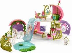 Glinsterend Bloemenhuis Met Eenhoorns – Schleich 42445 -Speelwereld Verkoop schleich 42445 glinsterend bloemenhuis 1