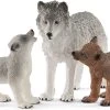 Schleich 42472 Moederwolf Met Welpen WildLife -Speelwereld Verkoop schleich 42472 moederwolf met welpen