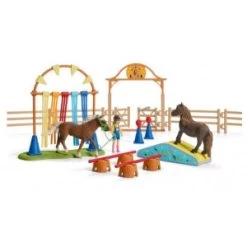 Schleich 42481 Pony Behendigheidstraining HorseClub -Speelwereld Verkoop schleich 42481 pony behendigheidstraining