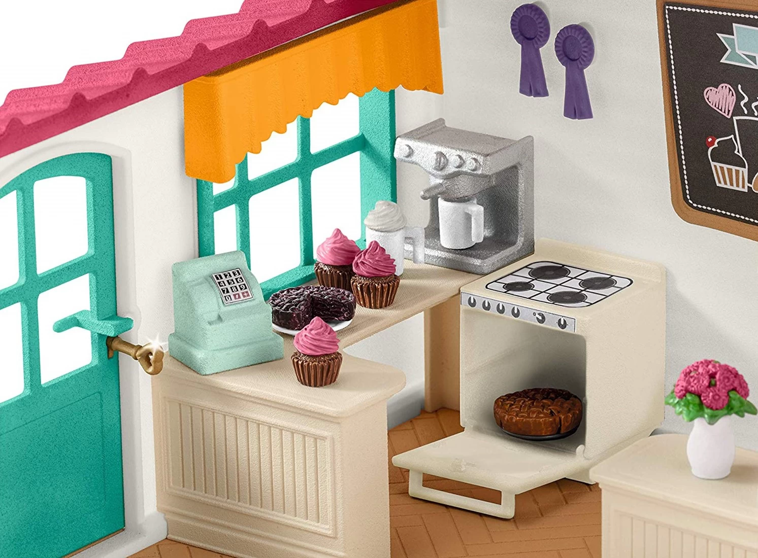 Schleich 42592 Ruitercafe HorseClub 6 Schleich 42592 Ruitercafe HorseClub - Afbeelding 4